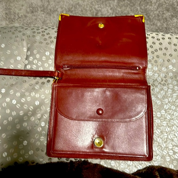 Cartier Clutch Bag Bordeaux Leather - Picture 4 of 4